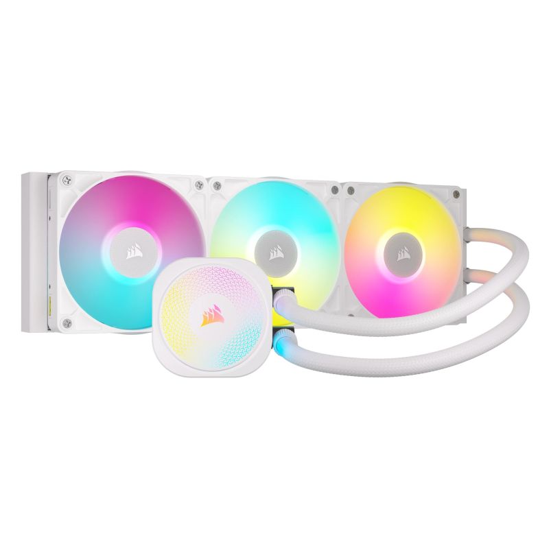 Corsair iCUE LINK TITAN RX RGB Processor All-in-One Liquid Cooler 12cm White 1 pc. Chłodzenie/Chłodzenie - zestawy chłodzenia wodnego Your Sports Performance