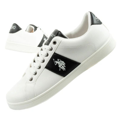 US Polo Assn. shoes sneakers men's sneakers fashionable white comfortable Your Sports Performance