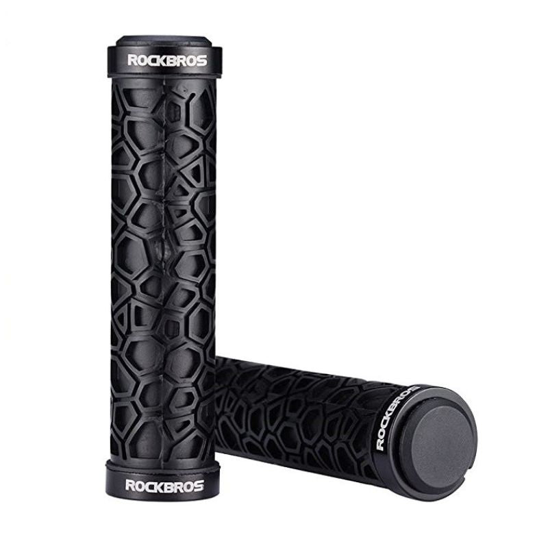 Rockbros bicycle handlebar grips black Rockbros/Części Rowerowe/Rączki Rowerowe Your Sports Performance