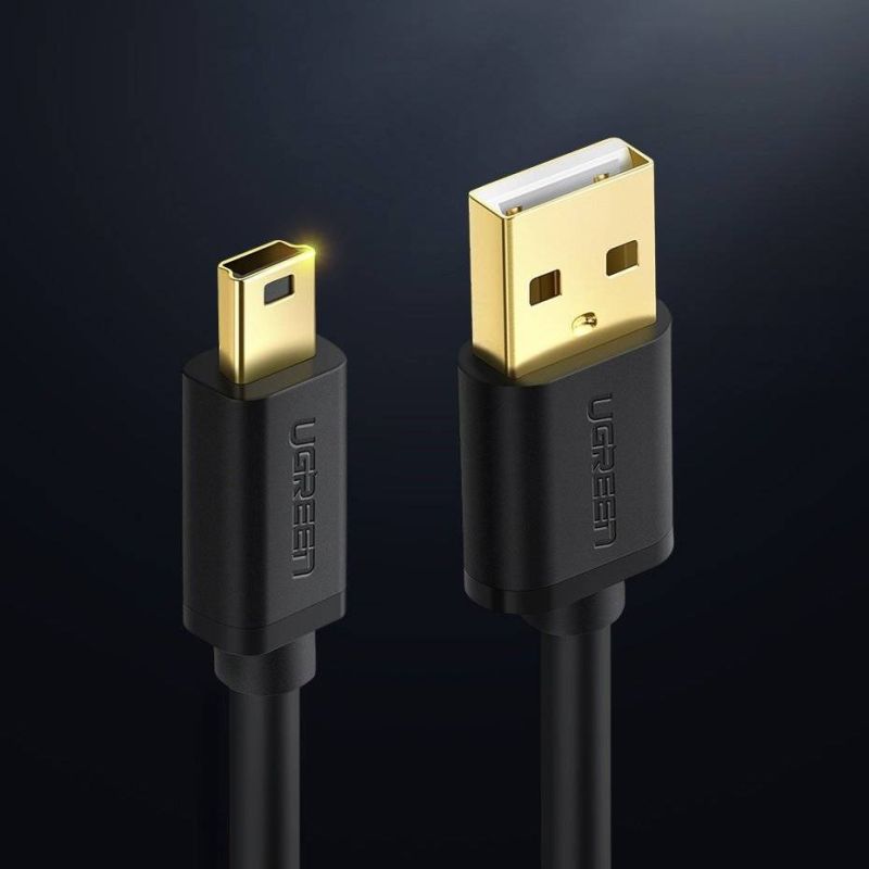 Ugreen USB - mini USB cable US132 1m (black) Kable i adaptery/Kable USB Your Sports Performance