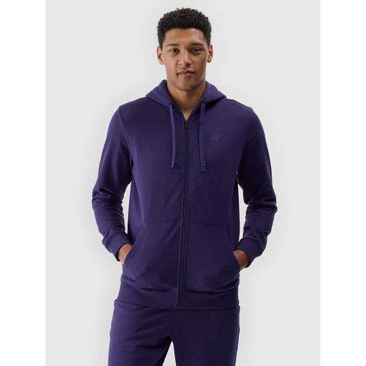 Men's zip-up hooded sweatshirt 4F 4FWMM00TSWSM1768-31S *Kategoria tymczasowa Your Sports Performance