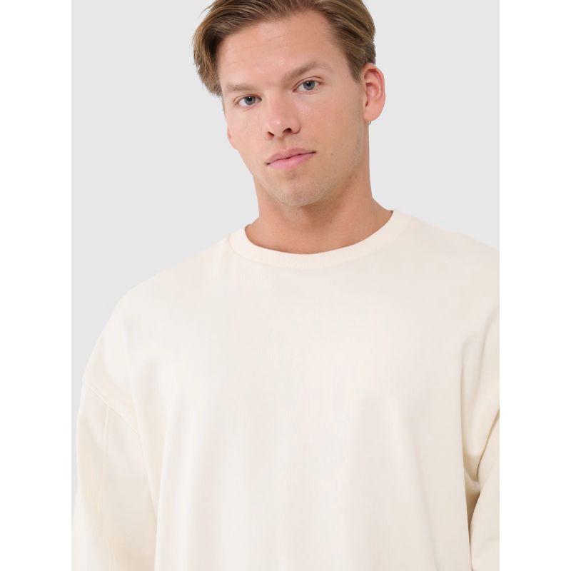 Men's oversize sweatshirt without zipper, without hood 4F 4FWSS25TSWSM1536-80S-12S *Kategoria tymczasowa Your Sports Performance