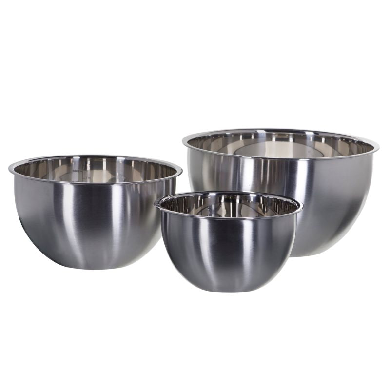 Set of 3 bowls (16, 20, 24 cm) GEFU MONDI G-89430 AGD - Produkty/Sztućce i przybory kuchenne Your Sports Performance