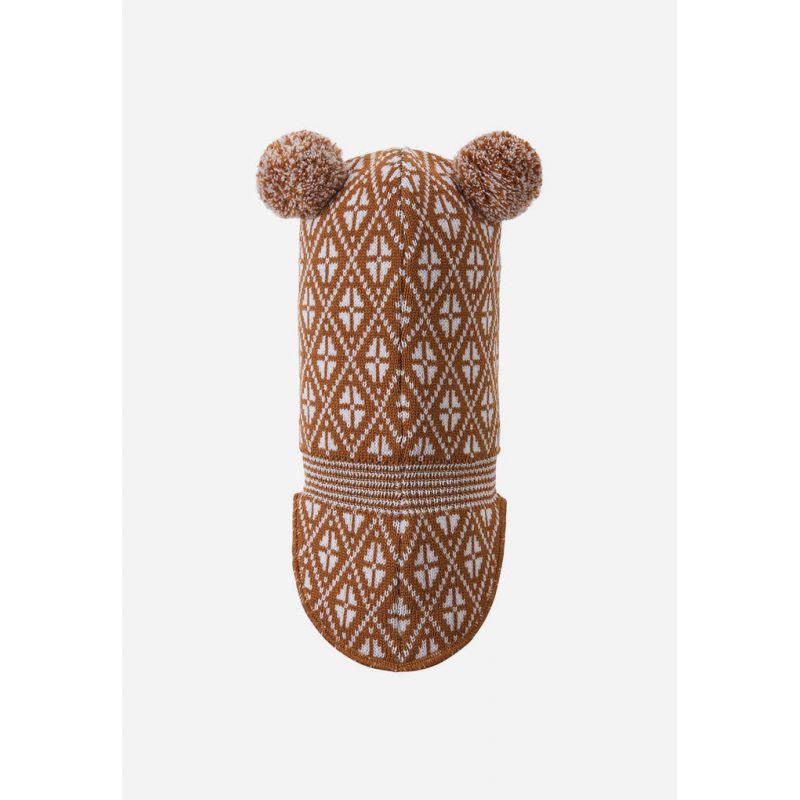 Reima Balaclava Kuuraan Cinnamon brown Toddler Jr balaclava 5300214A-1491 Clothing/Outdoor/Czapki, szaliki, rękawiczki, maski/Reima Your Sports Performance