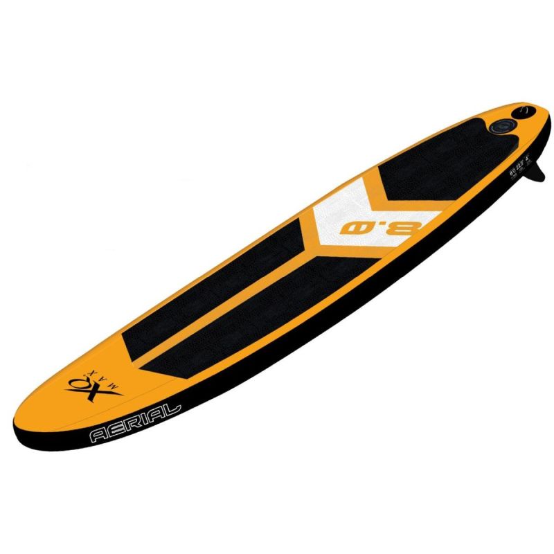 SET - SUP BOARD 90KG INFLATABLE SURF 245x57x10CM ORANGE Accessories Your Sports Performance