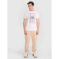 Men's regular t-shirt with volleyball print 4F 4FRAW25TTSHM3236-10S 4f