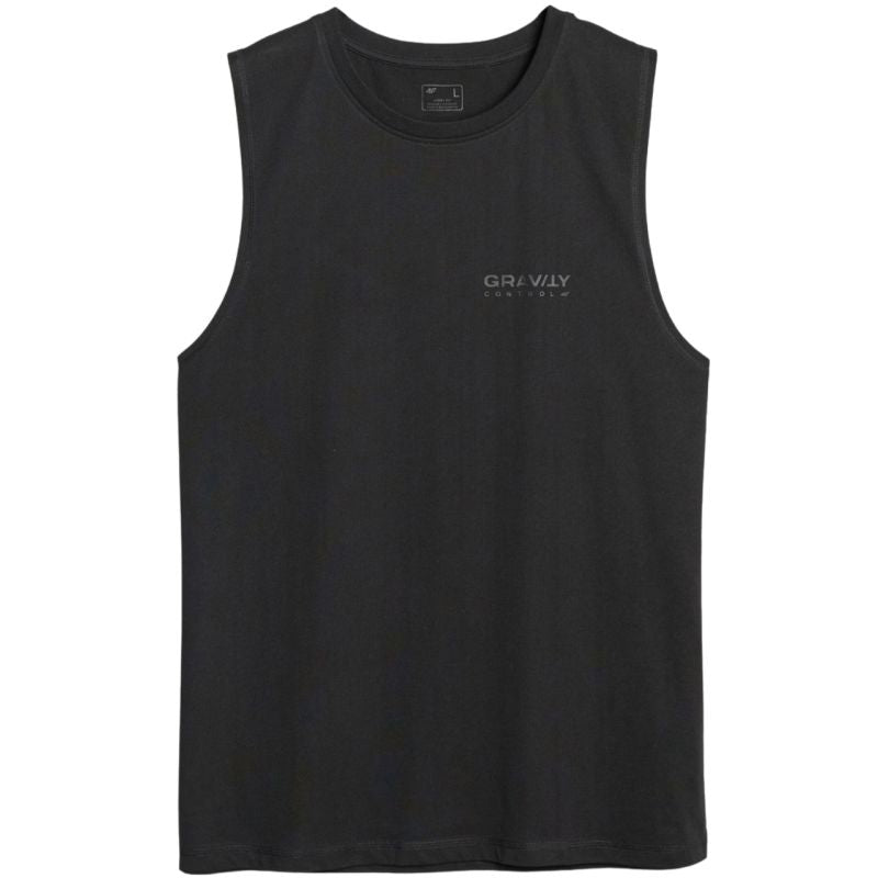 Men's T-shirt 4F M128 deep black 4FWSS25TSLEM128 20S To be categorized Your Sports Performance