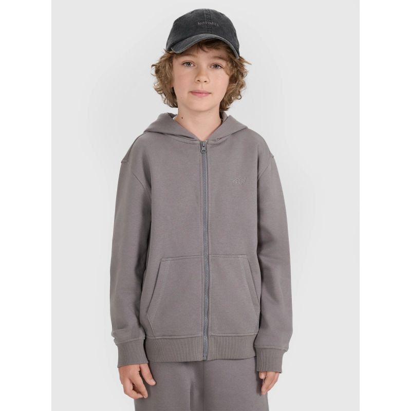 Boy's zip-up hoodie sweatshirt 4F 4FJRAW25TSWSM2488-22S *Kategoria tymczasowa Your Sports Performance