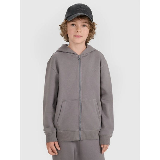 Boy's zip-up hoodie sweatshirt 4F 4FJRAW25TSWSM2488-22S *Kategoria tymczasowa Your Sports Performance