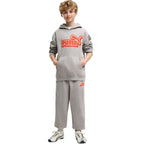 Puma ESS Logo Lab Relaxed Hoodie Kids' Sweatshirt, Grey 694674 63