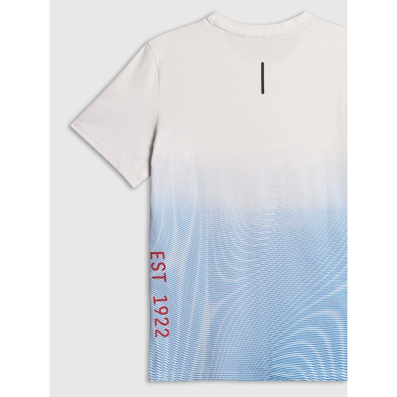 Men's regular printed T-shirt 4F 4FRSS26TTSHM4040-33A
