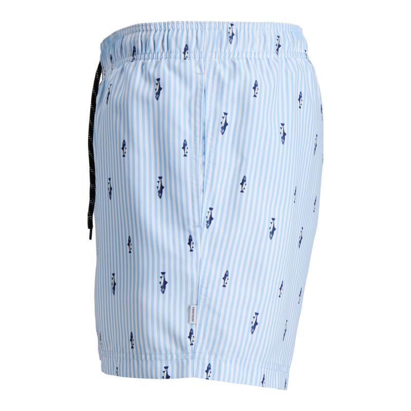 Jack&Jones Men's JWHARUBA SWIM PRINTS SHORTS 12206537 Cashmere Blue Stripes Jack&Jones