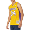 Mitchell &amp; Ness Los Angeles Lakers NBA Swingman Home Jersey Lakers 99 Shaquille O`Neal SMJYGS18179-LALLTGD99SON Clothing/Lifestyle/T-shirts/Mitchell & Ness Your Sports Performance