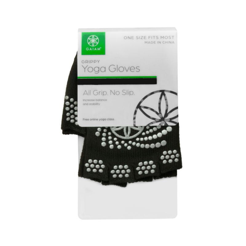Gaiam fingerless anti-slip gloves 54029 Accessories/Gloves Your Sports Performance