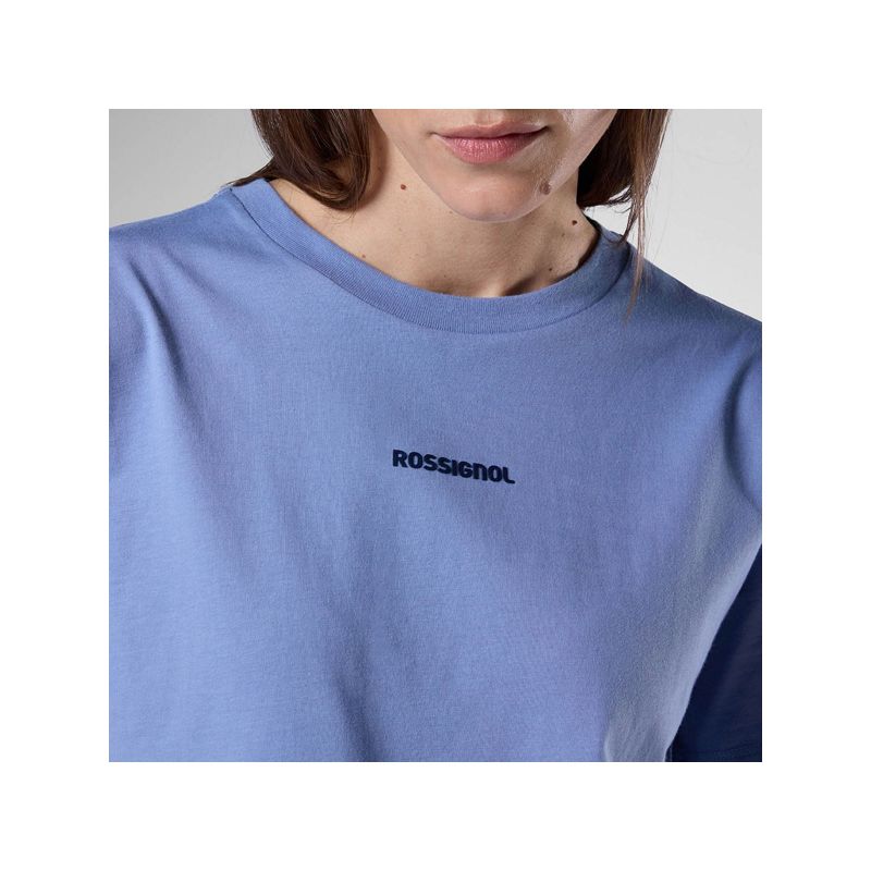 ROSSIGNOL W Presset Tee Women's Purple T-Shirt