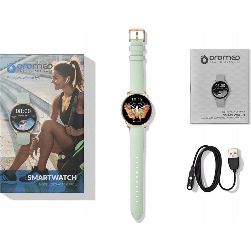 ORO ACTIVE PRO 1 Oromed smartwatch In preparation Your Sports Performance