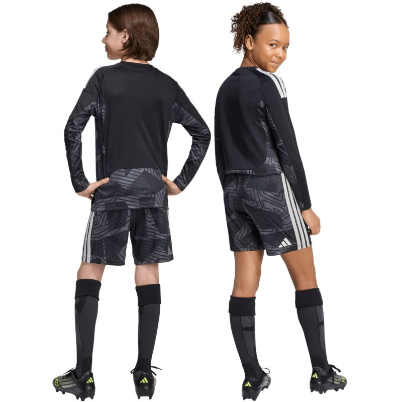 adidas Tiro 26 Competition Goalkeeper Kids' Shorts Black and Gray KC5468