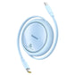 Baseus Free2Pull 20W 1m Cable (Blue) In preparation Your Sports Performance