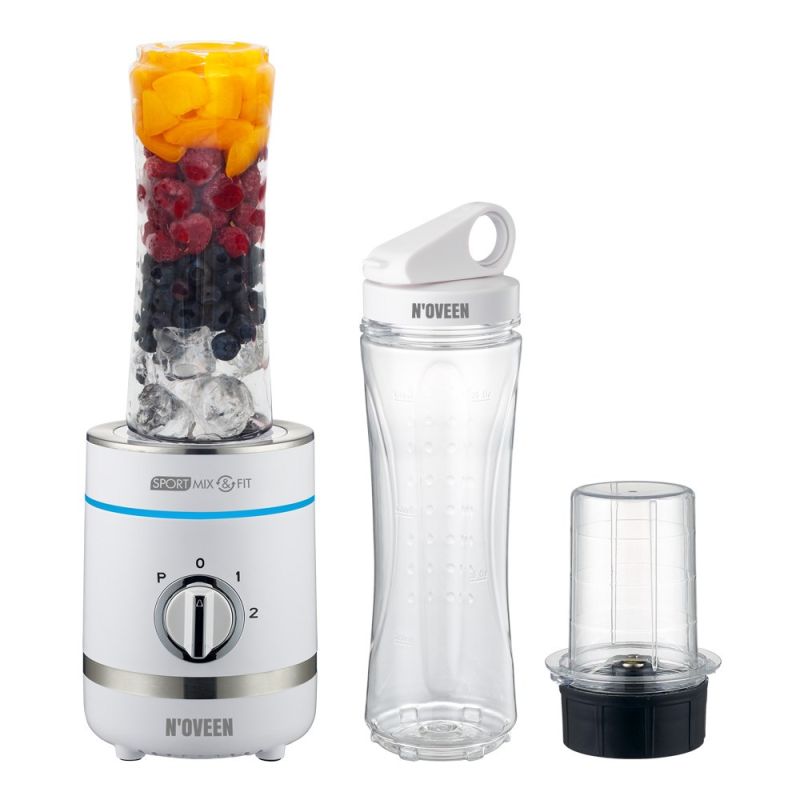 NOVEEN Sport Mix&Fit SB1100 X-LINE Jug Blender, White AGD - Produkty/Miksery / Blendery Your Sports Performance