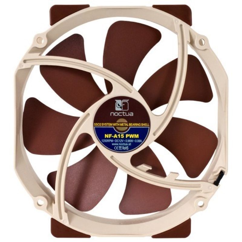 NOCTUA 150mm fan (120mm mounting) SSO2, PWM Chłodzenie/Chłodzenie - wentylatory Your Sports Performance