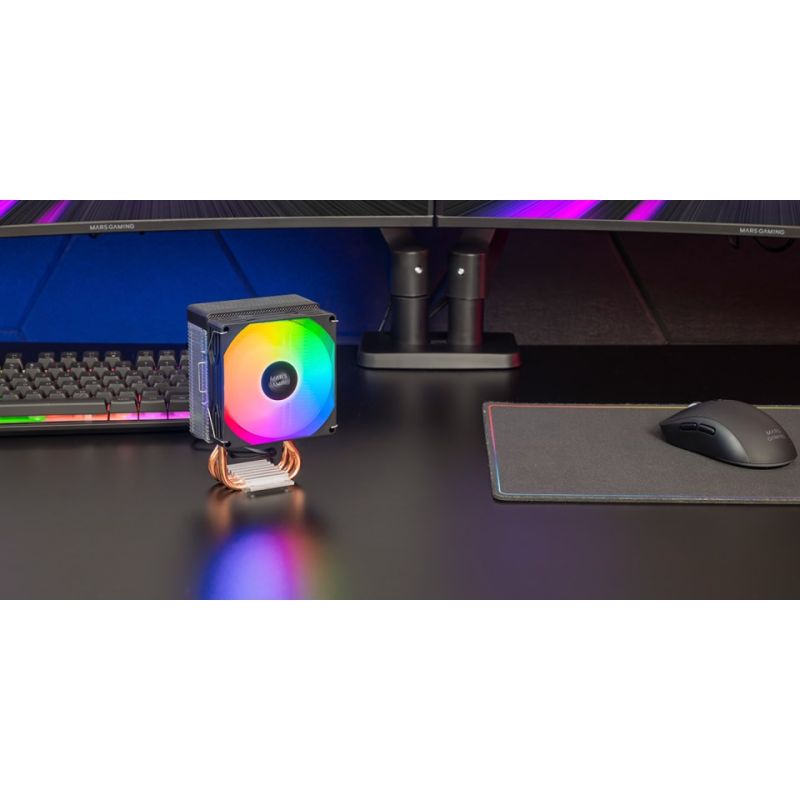 TACENS MARS MCPU-X3 90 PWM 190W TDP BK - CPU Cooler Chłodzenie/Chłodzenie CPU Your Sports Performance