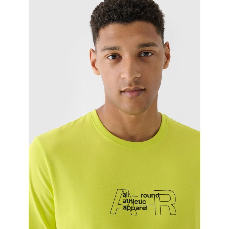 Men's regular printed T-shirt 4F 4FRAW24TTSHM2299-45S *Kategoria tymczasowa Your Sports Performance