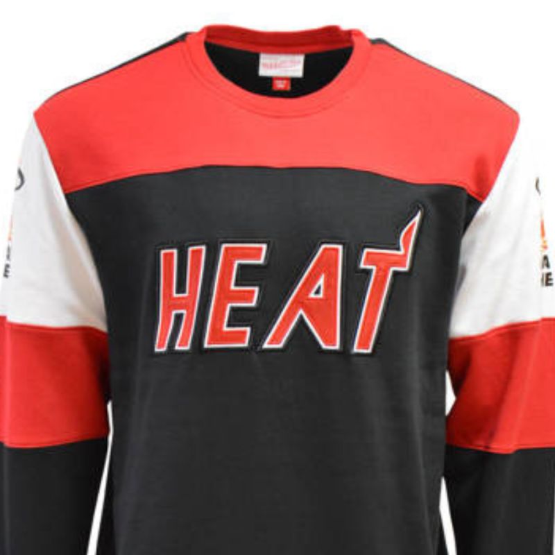 Mitchell & Ness NBA Miami Heat Perfect Season Fleece sweatshirt Odzież/Odzież na co dzień Your Sports Performance