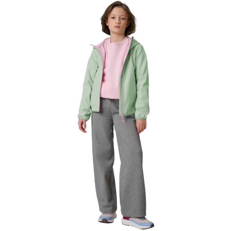 Softshell jacket for girls 4F F478 mint 4FJWSS26TSOFF478 47S