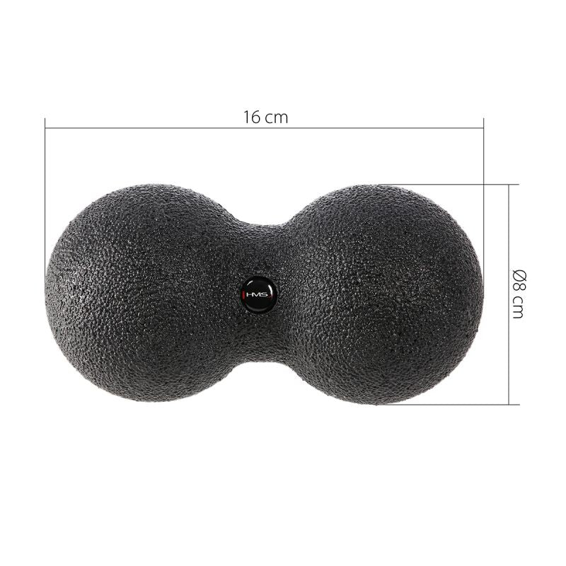 Double massage ball / Duo Ball HMS BLM02 8 * 16CM Accessories/Training equipment/Masażery Your Sports Performance