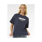 RIP CURL Surf Puff Relaxed Tee, navy blue