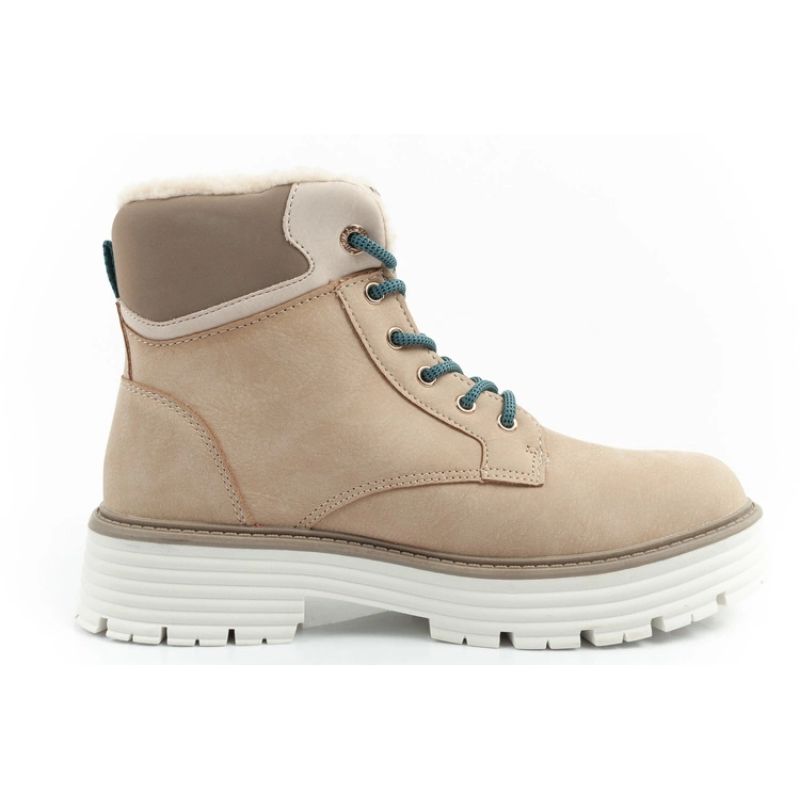 O'neill winter boots women's hiking boots ankle boots insulated fashionable beige white ONeill