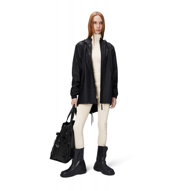 Rains unisex Fishtail Jacket W3 18010 01 Raincoat Clothing/Outdoor/Rains Your Sports Performance