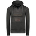 Geographical Norway Gymclass EO Tiedye Badge sweatshirt M WU8270H-GNO-BLACK Clothing/Outdoor/Geographical Norway Your Sports Performance
