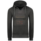 Geographical Norway Gymclass EO Tiedye Badge sweatshirt M WU8270H-GNO-BLACK Clothing/Outdoor/Geographical Norway Your Sports Performance