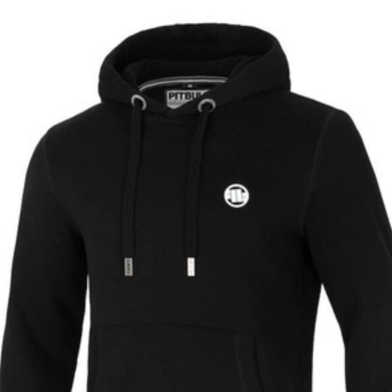 Men's Pit Bull West Coast Small Logo Hoodie Black - 1220239 Pit Bull West Coast