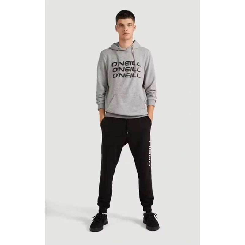 O'neill men's sweatshirt with kangaroo pocket, Triple, fashionable gray To be categorized Your Sports Performance