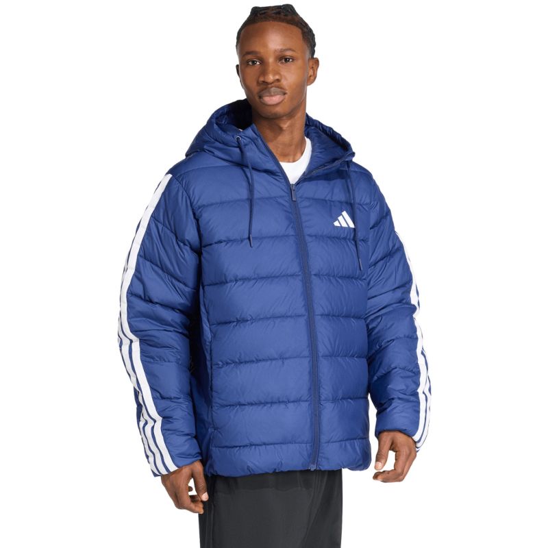Men's adidas Essentials CLIMAWARM 3-Stripes Jacket Blue JX7771 adidas