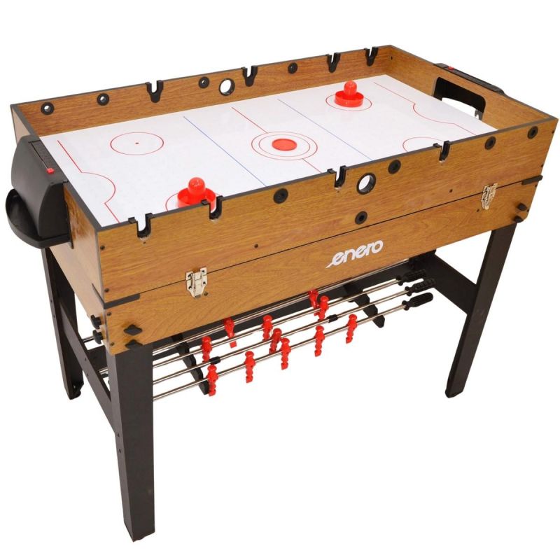 3-in-1 WOODEN TABLE FOR FOOTBALL, BILLIARDS, AIR HOOKUP 121x61x81CM Accessories Your Sports Performance
