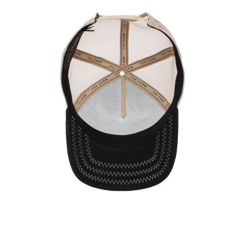 Goorin Bros. The Cock Black Trucker Cap - 101-0378-BLK Odzież/Czapki/Czapki z daszkiem Your Sports Performance