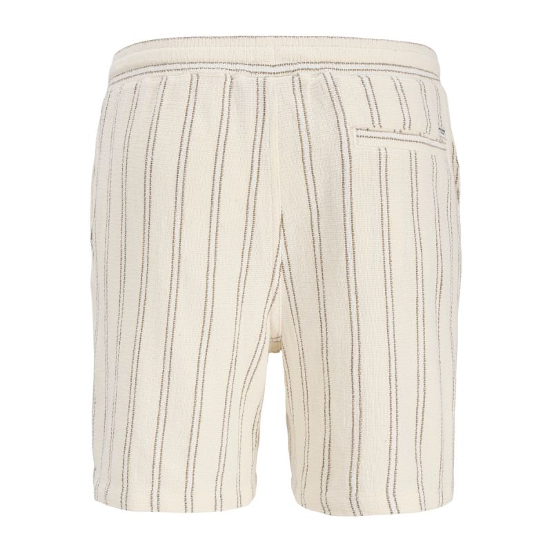 Jack&Jones men's striped shorts JPSTJAIDEN COBA STRIPE JOG SHORTS REG SN 12274413 Antique White Stripes Jack&Jones