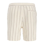 Jack&Jones men's striped shorts JPSTJAIDEN COBA STRIPE JOG SHORTS REG SN 12274413 Antique White Stripes Jack&Jones