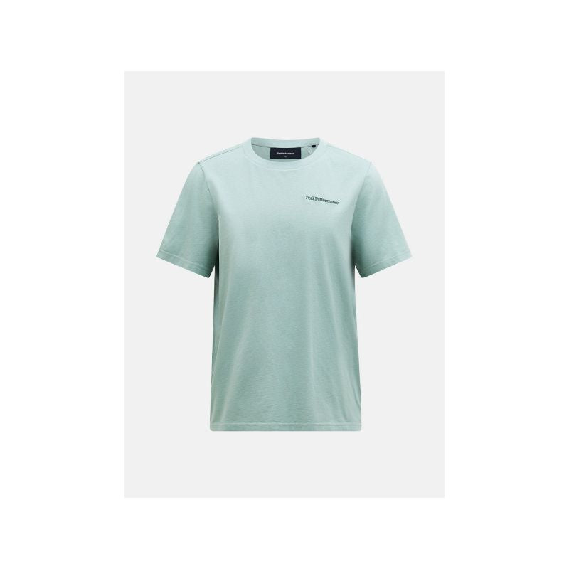 PEAK PERFORMANCE M Original Small Logo Tee, green