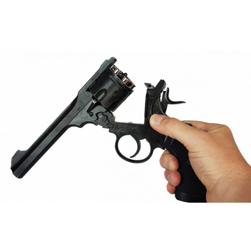 WEBLEY MKVI .455 Service revolver, cal. 5.5 mm, Diabolo, 6-shot cartridges, 6" barrel, CO2 Battlefield Ekp do17J Strzelectwo/Wiatrówki Your Sports Performance