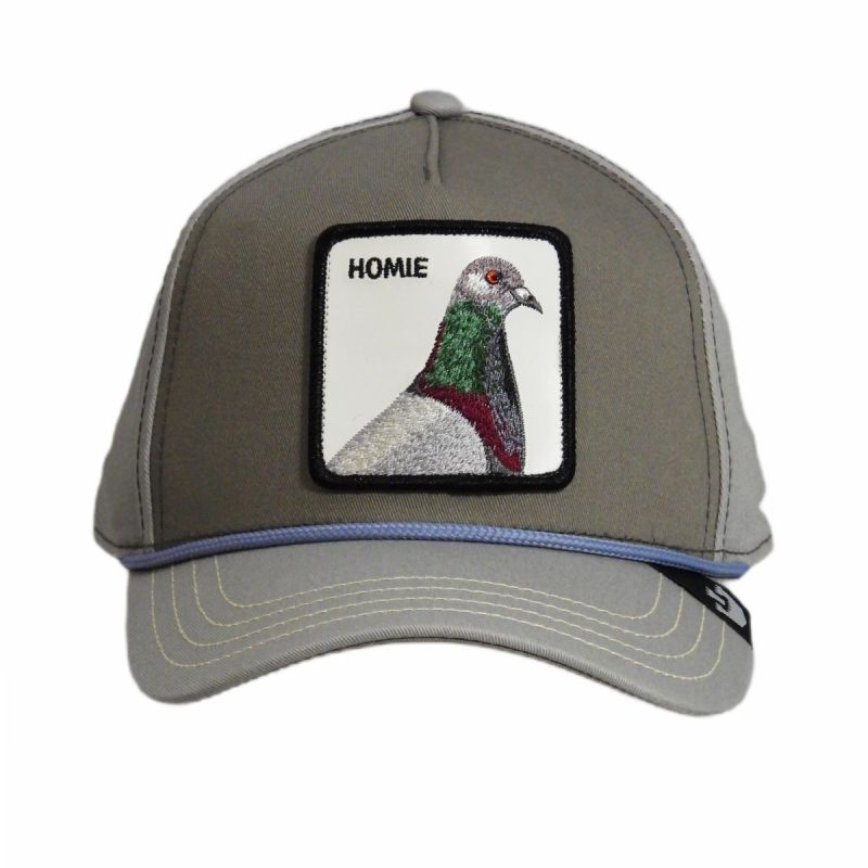 Goorin Bros. Homie Pigeon Grey Snapback Cap - 101-1135 Odzież/Czapki/Czapki z daszkiem Your Sports Performance