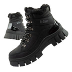 Lee Cooper women's winter hiking sports shoes, insulated, black, high In preparation Your Sports Performance