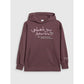 Oversized sweatshirt with hood, unzipped, for girls, 4F 4FJRAW25TSWSF2429-51S 4f