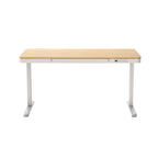 Activejet ET119W-C electric height-adjustable desk, white/oak. Tabletop dimensions: 140 x 70 cm. Biurka/Biurka nowoczesne Your Sports Performance