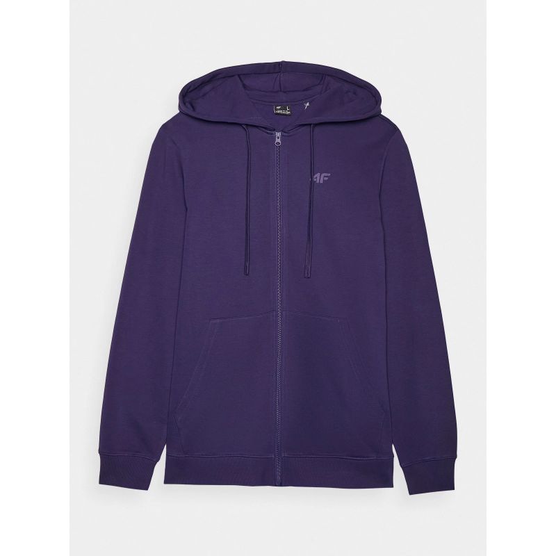 Men's zip-up hooded sweatshirt 4F 4FWMM00TSWSM1768-31S *Kategoria tymczasowa Your Sports Performance