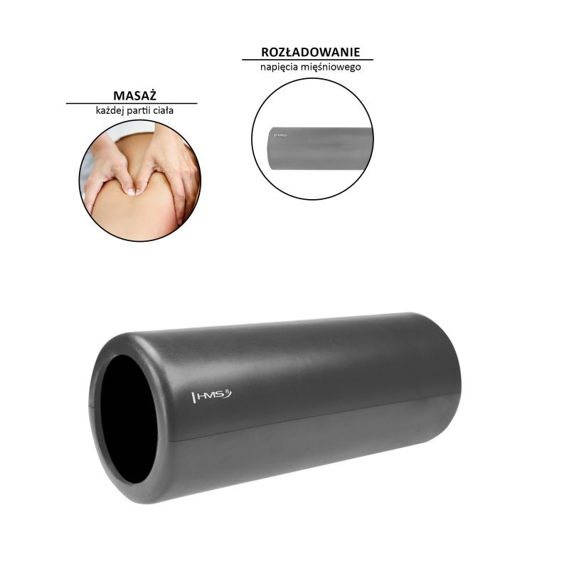 Fitness HMS GRAPHITE / BLACK FS111 roller