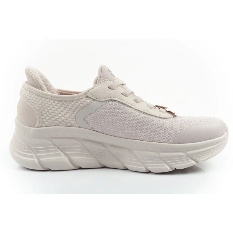Skechers women's sports shoes Bobs B Flex SLIP-INS ecru comfortable Skechers